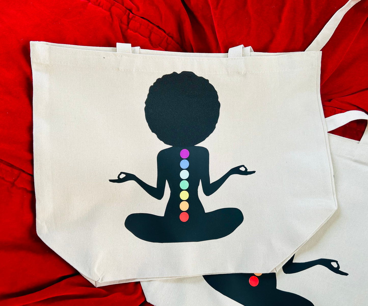 Zen Afro Yoga Tote