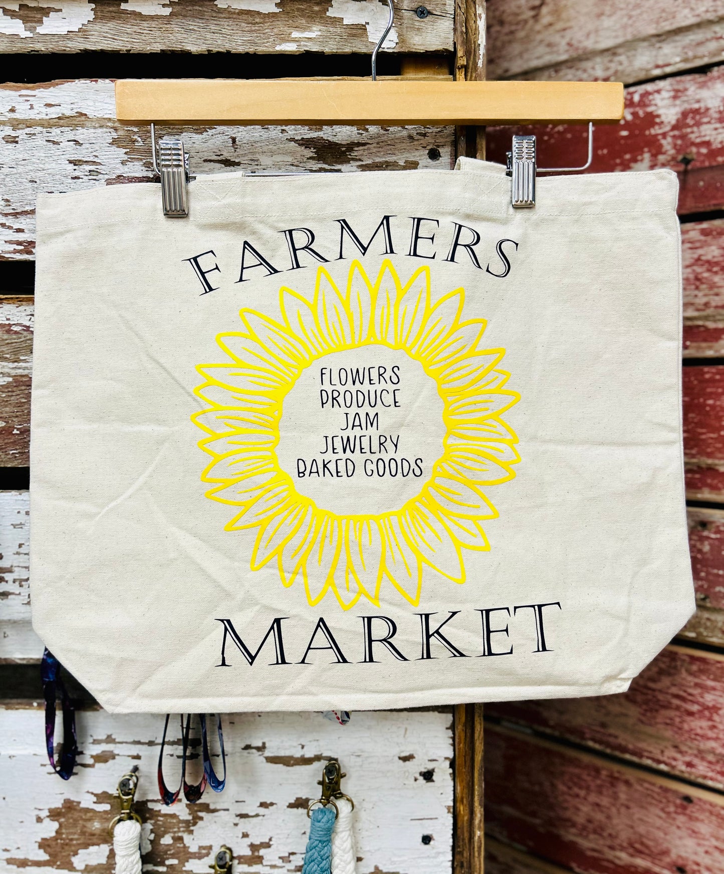 Sunflower Farmers Market Tote