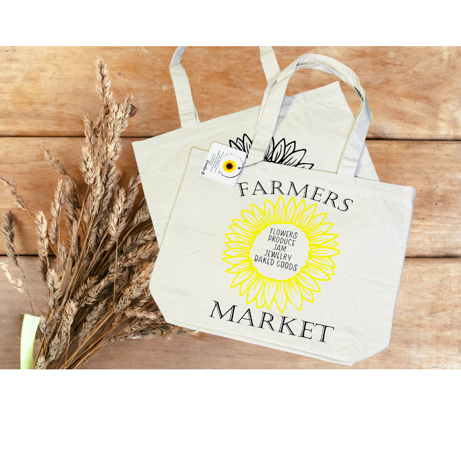 Sunflower Farmers Market Tote