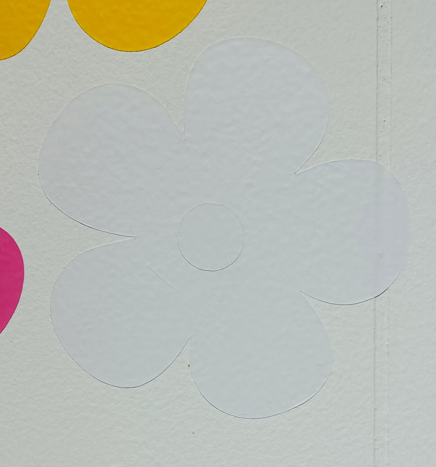Daisy Wall Decals – Floral Peel and Stick Wall Art for Bedrooms & Nurseries