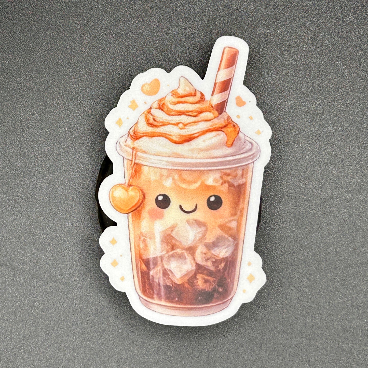 Cozy Ice Coffee Stickers - Waterproof Vinyl