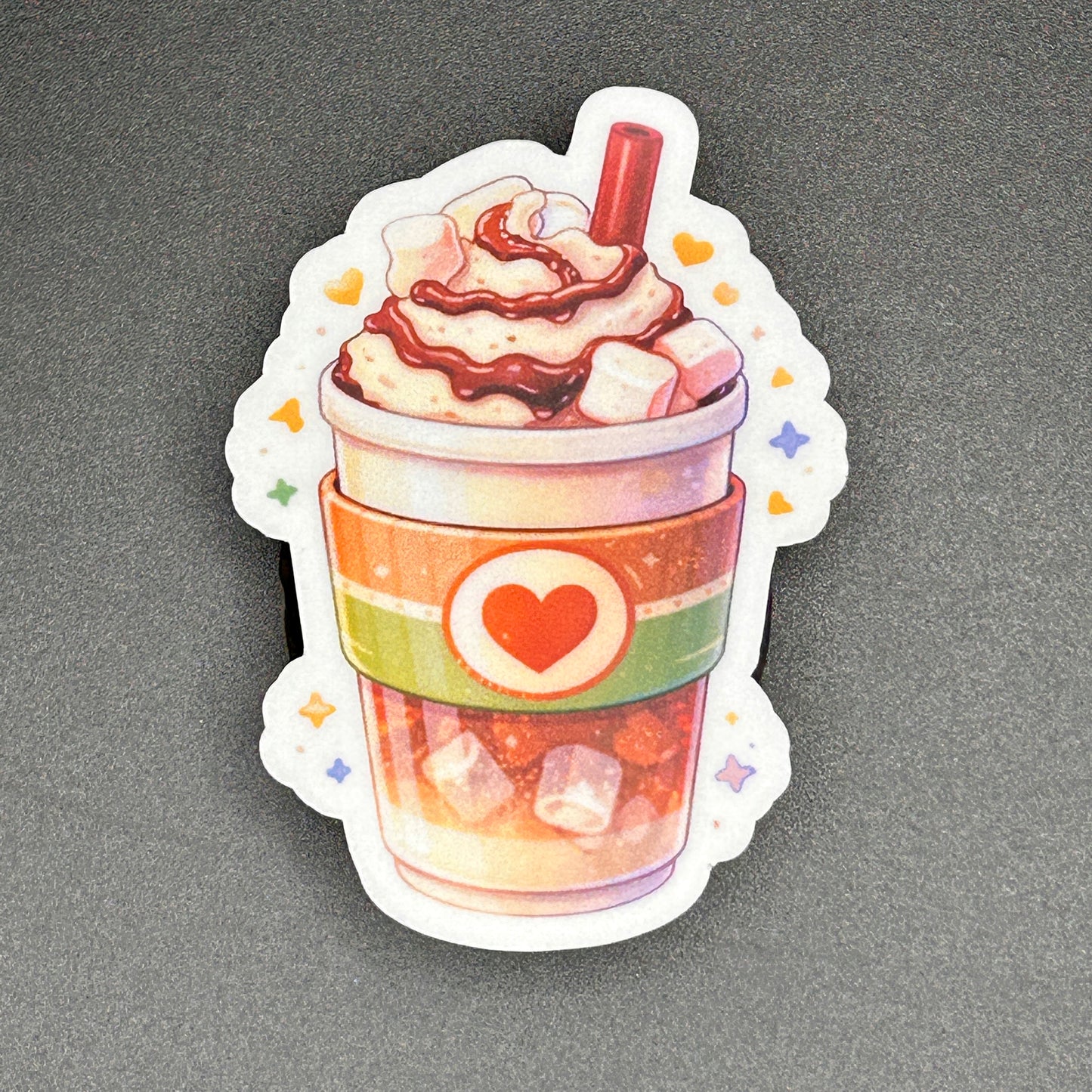 Cozy Ice Coffee Stickers - Waterproof Vinyl