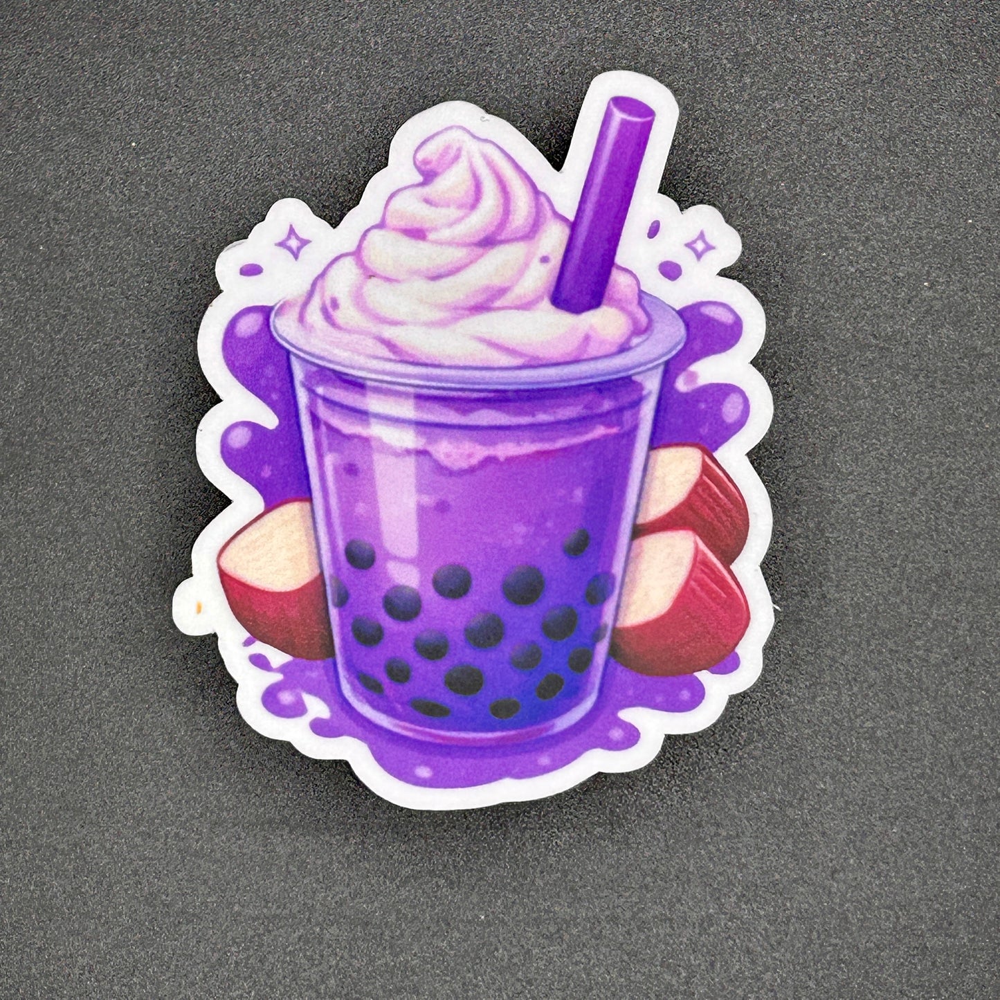 Cute Boba Stickers – Waterproof Vinyl Bubble Tea Stickers – 3” Colorful Stickers