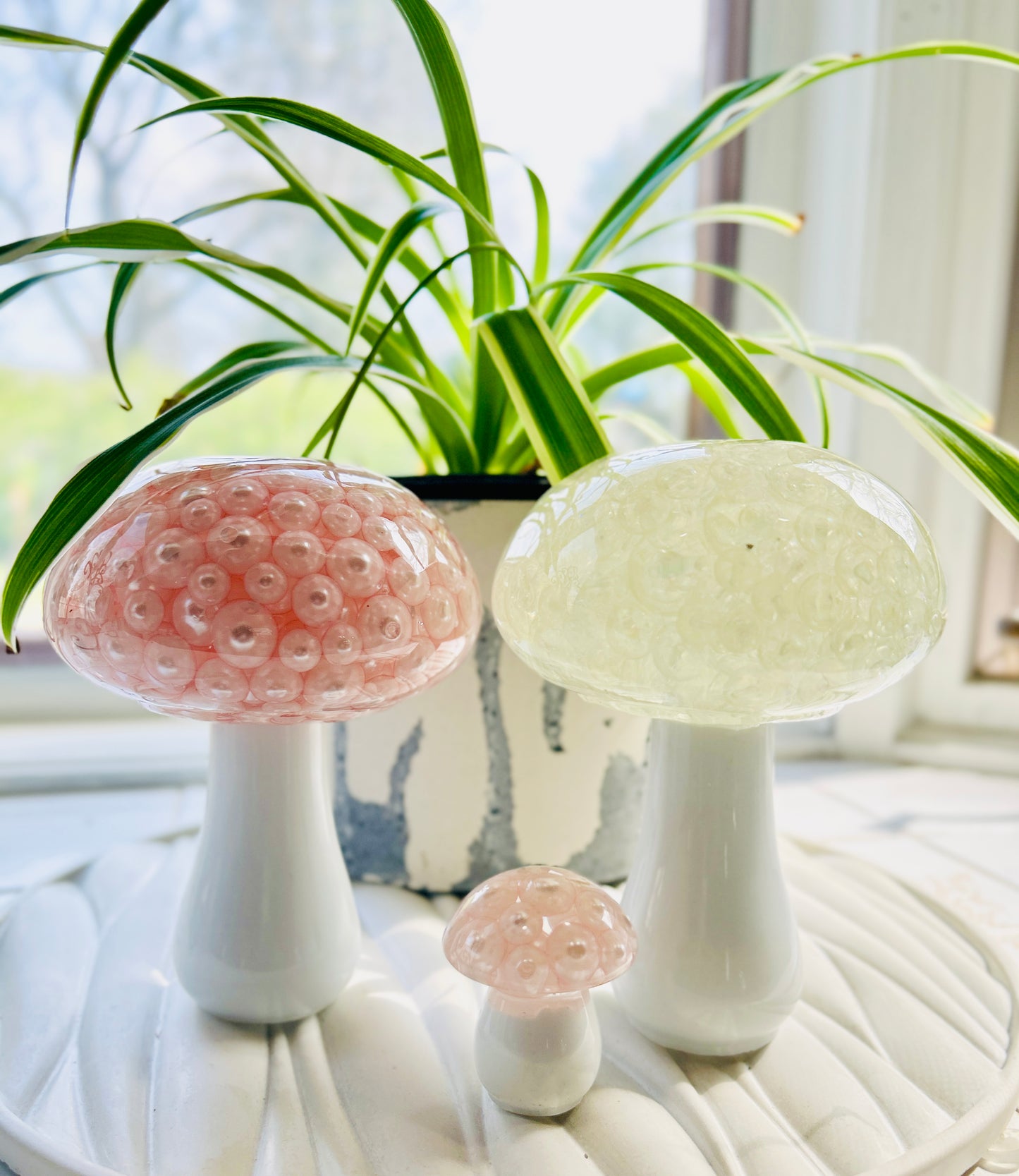 Pearl Mushroom Handmade | Cottagecore Home Decor