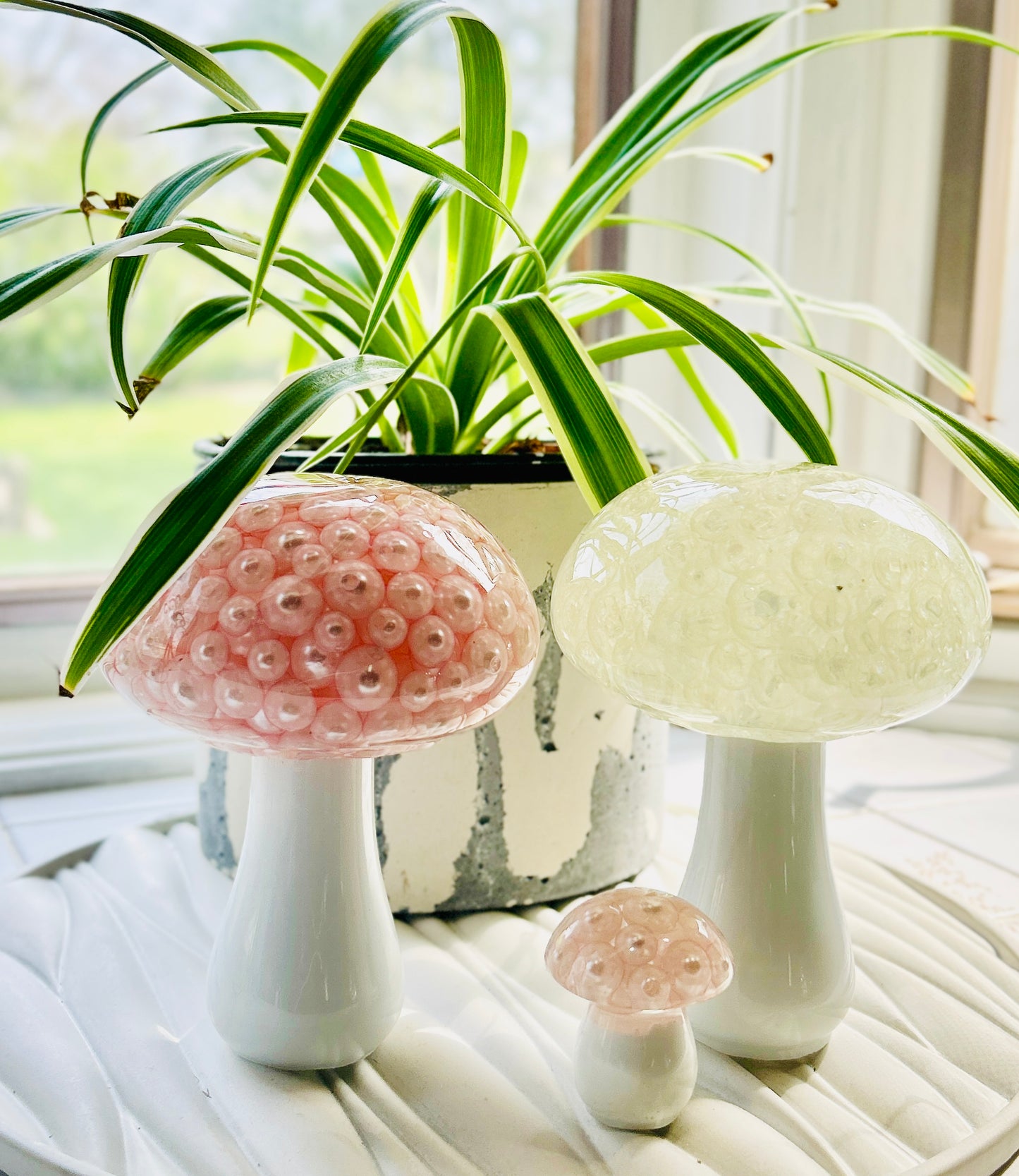 Pearl Mushroom Handmade | Cottagecore Home Decor