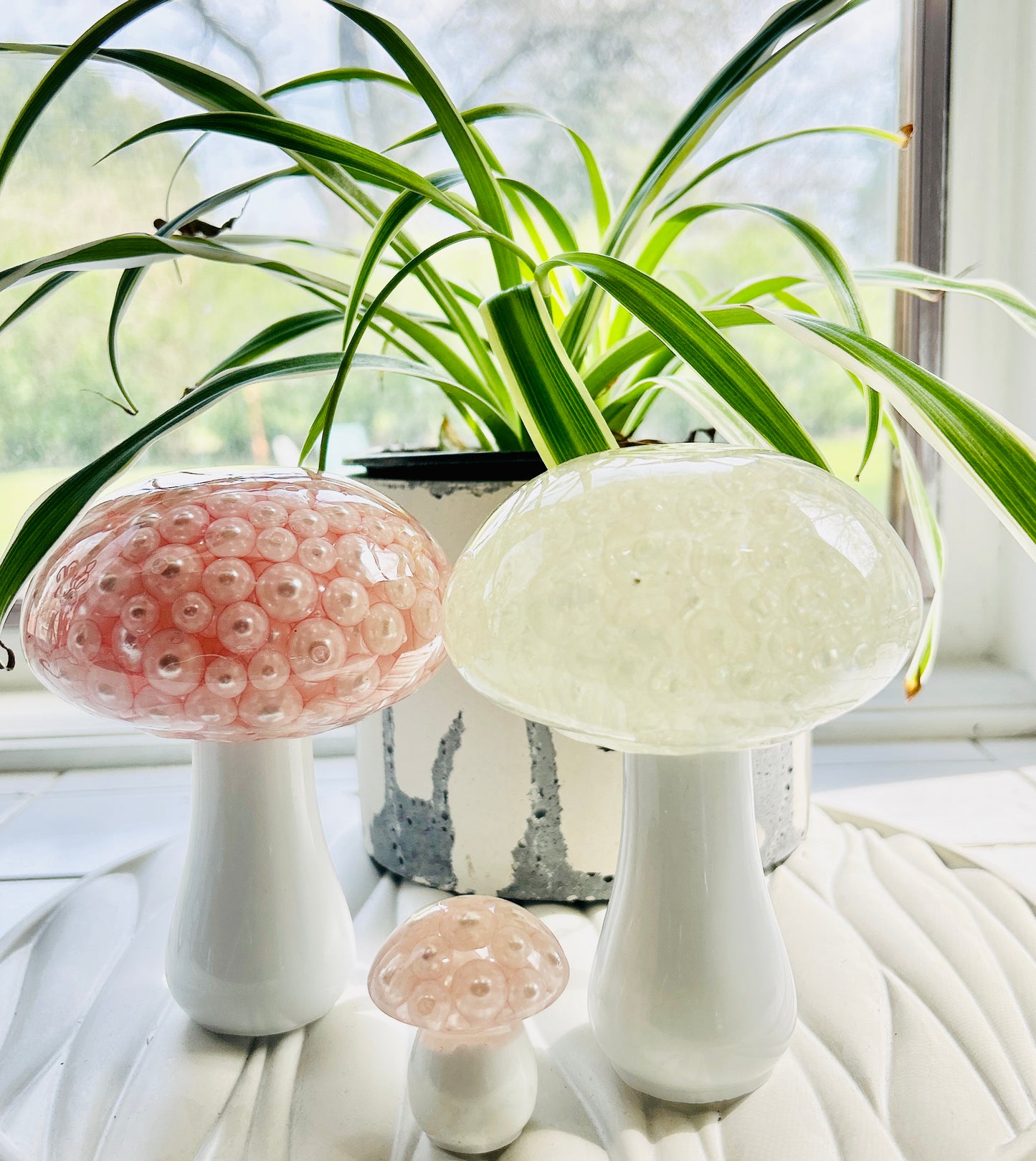 Pearl Mushroom Handmade | Cottagecore Home Decor