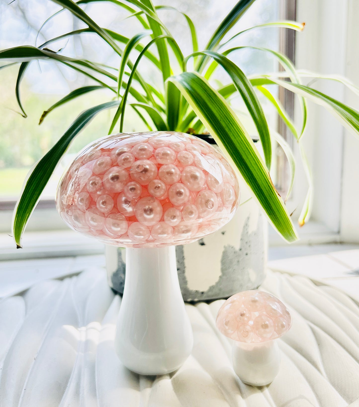 Pearl Mushroom Handmade | Cottagecore Home Decor