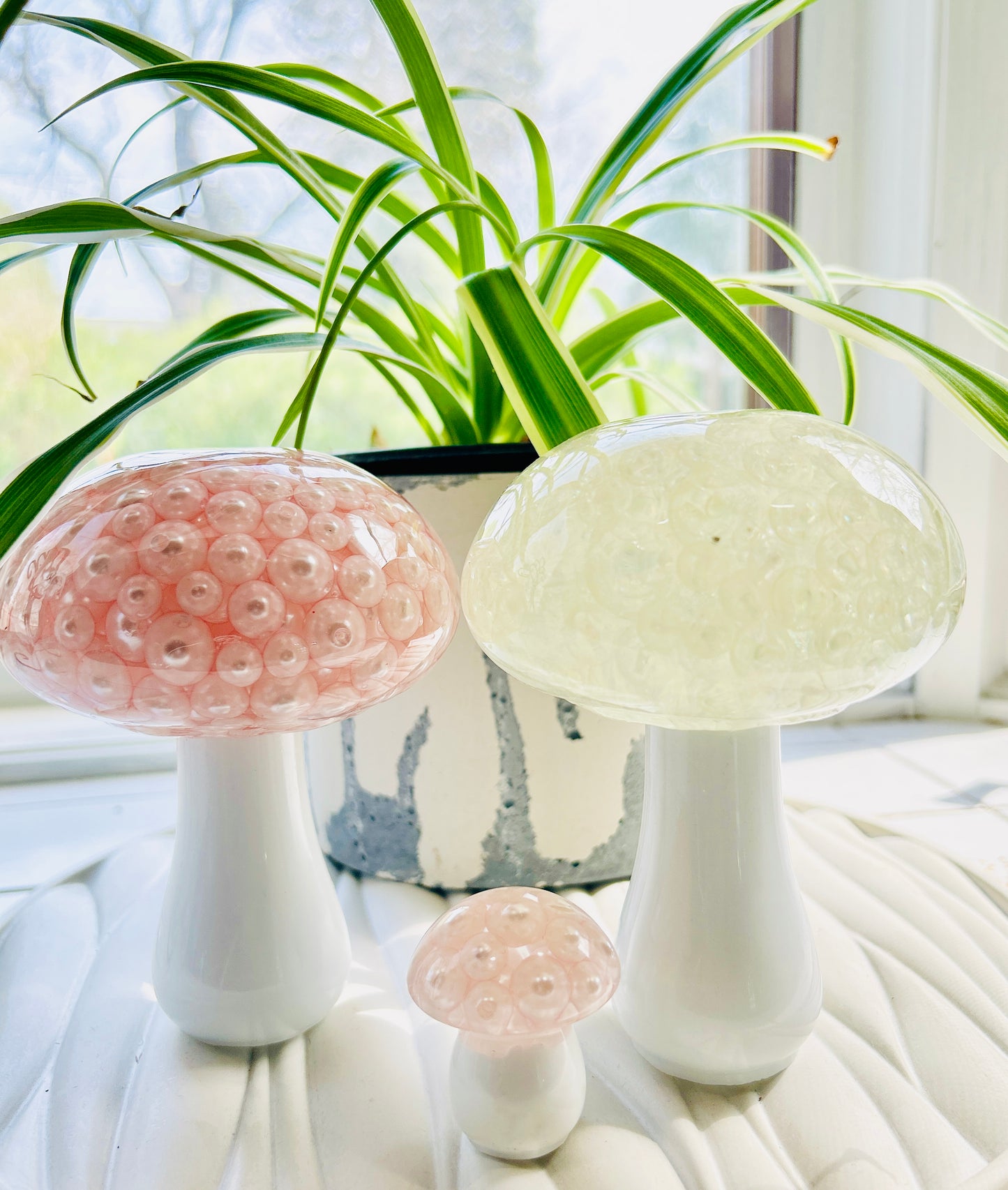 Pearl Mushroom Handmade | Cottagecore Home Decor