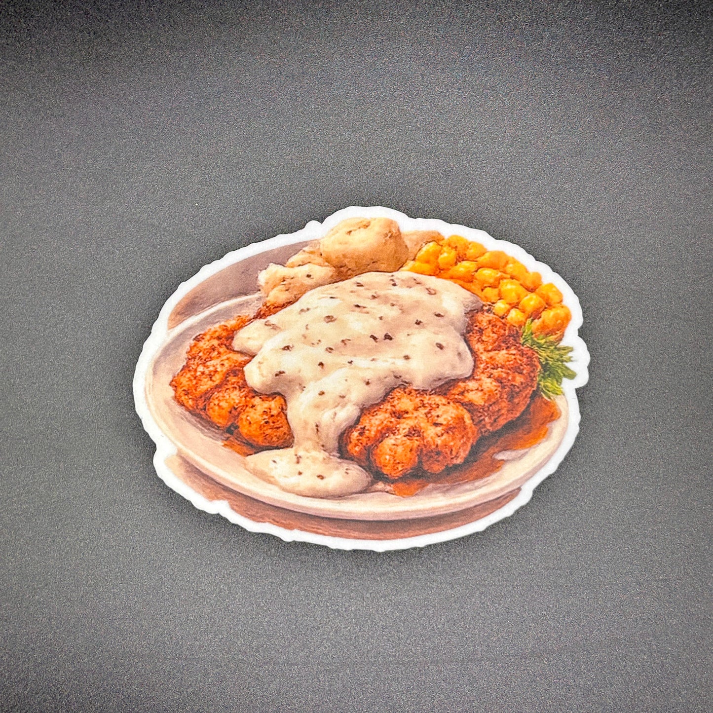 Yummy Comfort Food Stickers -Waterproof 3"