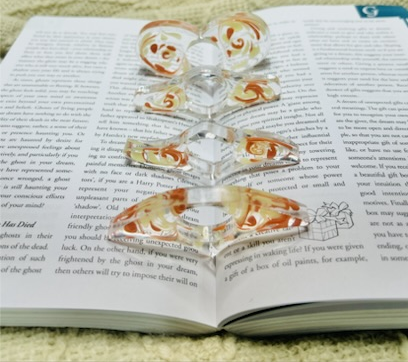 Resin Book Page Holder – Handmade Reading Tool for Book Lovers & Gifts