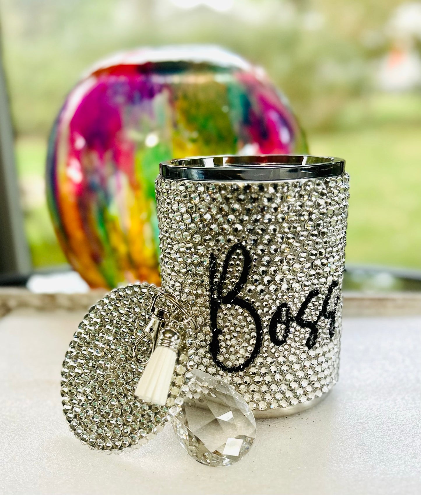 Rhinestone Bling Tumbler