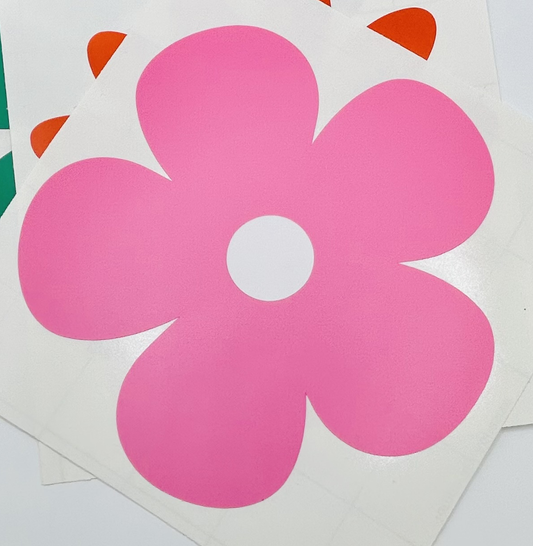 Blooming Daisy Vinyl Wall Decals